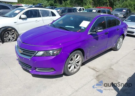 2016 Chevrolet Impala 2Lt из США, поврежденный, VIN 2G1115S32G9162212